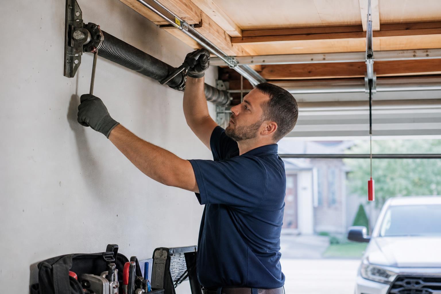 Spring Repair & Replacement — Pyramid Hill Garage Door Repair, Hamilton OH